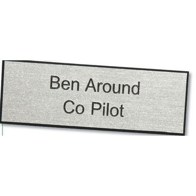 Engraved Names Only 2.125"x3.375" Material & 1 Line of Engraving